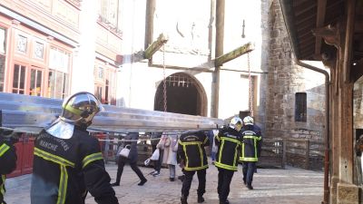 RETEX avec le SDIS 50 au Mont Saint Michel