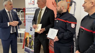Audinnov est labelisé « Employeur partenaire des sapeurs-pompiers » par le SDIS 71