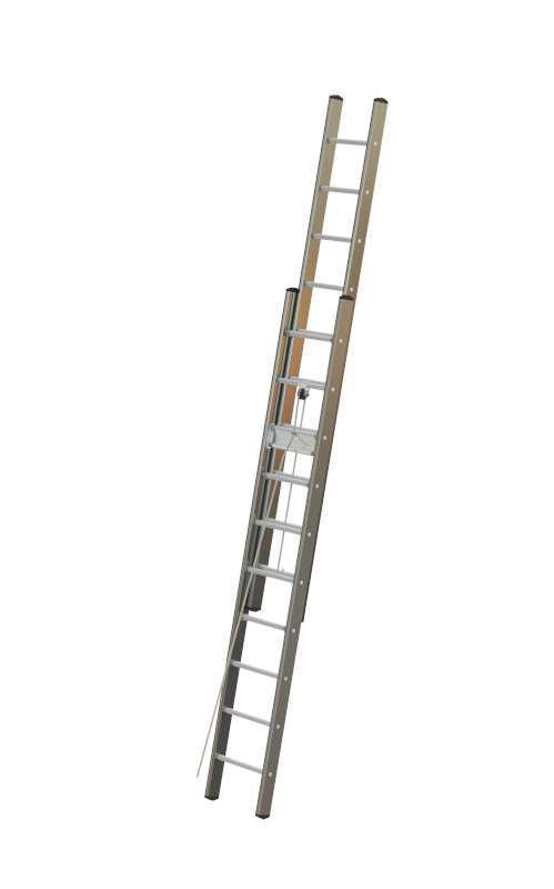 Pyros® Double Section Rope-Operated Extension Ladders