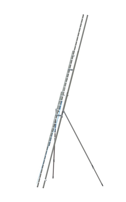 Pyros® Triple 2 Rope-Operated Section Ladder